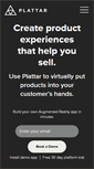 Mobile Screenshot of plattar.com